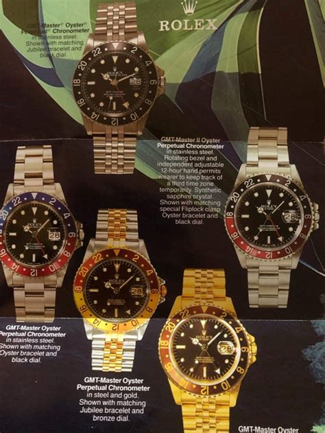 rolex gmt brochure|Rolex gmt price.